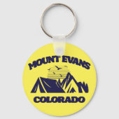 Mount Evans, Colorado Schlüsselanhänger (Rückseite)