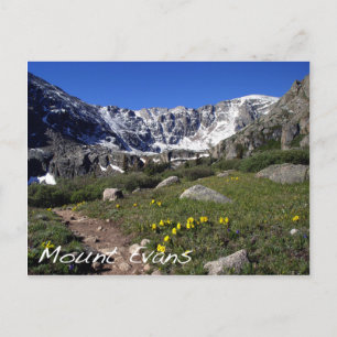 Mount Evans Postkarte