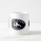 Mount Evans Wilderness 14er - Colorado Berge Kaffeetasse (Vorderseite Links)