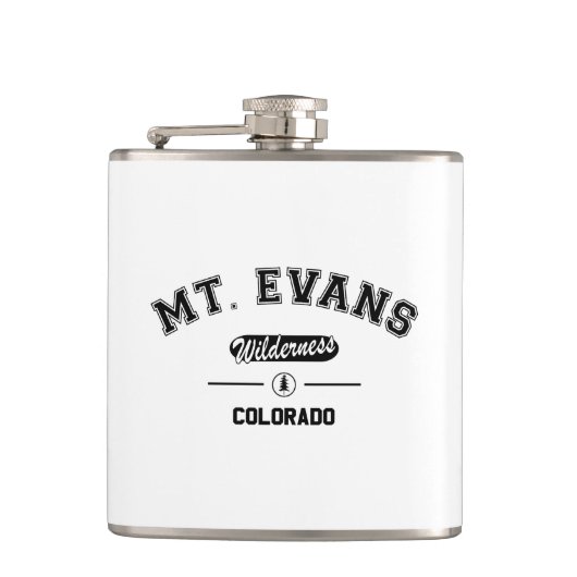 Mount Evans Wilderness Flachmann (Vorderseite)