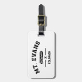 Mount Evans Wilderness Gepäckanhänger (Vorderseite vertikal)