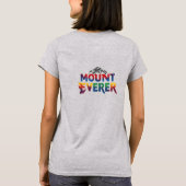 Mount Everar wie Mount Everest T-Shirt (Rückseite)