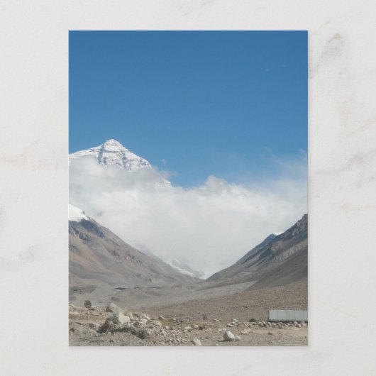 Mount Everest 10 Postkarte (Vorderseite)