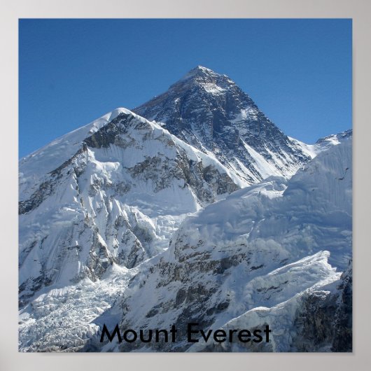 Mount Everest #1 Poster (Vorne)