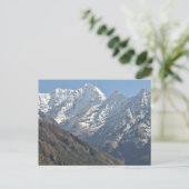 Mount Everest 3 Postkarte (Stehend Vorderseite)