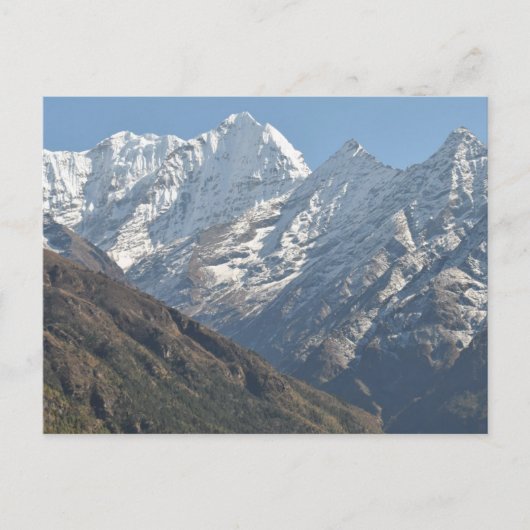Mount Everest 3 Postkarte (Vorderseite)