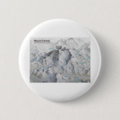 Mount Everest 3D Karte mit Labels Button (Vorderseite)