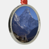 Mount Everest 4 Ornament Aus Metall (Rechts)