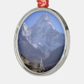 Mount Everest 4 Ornament Aus Metall (Links)
