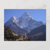 Mount Everest 4 Postkarte (Vorderseite)
