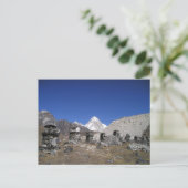 Mount Everest 9 Postkarte (Stehend Vorderseite)