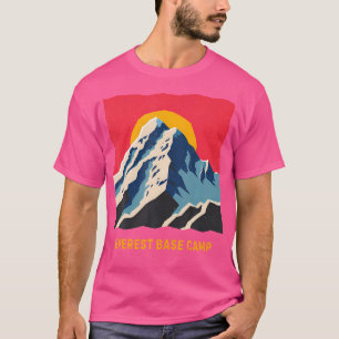 Mount Everest Base Camp Himalayas Mountain Bike Cl T-Shirt