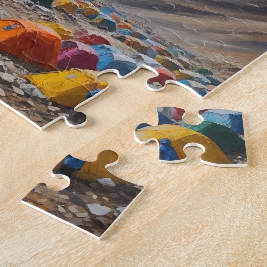 Mount Everest Base Camp, Nepal Puzzle (Seite)