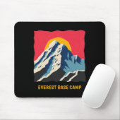 Mount Everest Basislager Himalaya Bergwanderung Cl Mousepad (Mit Mouse)