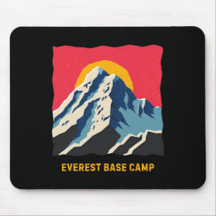 Mount Everest Basislager Himalaya Bergwanderung Cl Mousepad