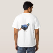 Mount Everest Bird T-Shirt (Schwarz voll)
