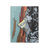 Mount Everest - Die atemberaubende Spitze des Plan Notizblock (Rotiert)