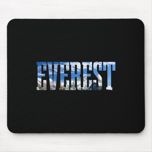 Mount Everest Expedition Mt Bergsteiger Mousepad (Vorne)