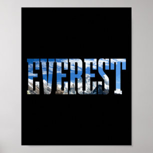 Mount Everest Expedition Mt Bergsteiger Poster