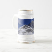 Mount Everest Foto Bierglas (Vorderseite Links)