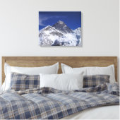 Mount Everest Foto Leinwanddruck (Insitu (Schlafzimmer))
