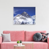 Mount Everest Foto Leinwanddruck (Insitu (Wohnzimmer))