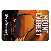 Mount Everest für Abenteuer! Magnet (Horizontal)