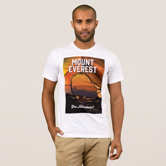 Mount Everest für Abenteuer! T-Shirt (Vorne ganz)