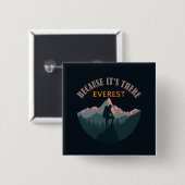 Mount Everest, Hiker Button (Vorne & Hinten)