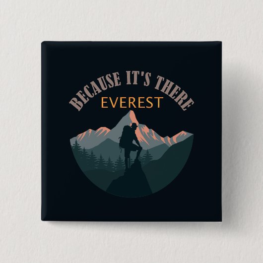 Mount Everest, Hiker Button (Vorderseite)