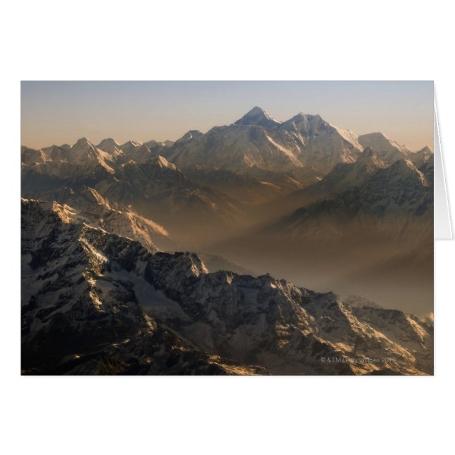 Mount Everest, Himalaya Mountains, Asien (Vorderseite (Horizontal))