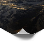 Mount Everest, Himalaya Mountains, Asien Poster (Ecke)