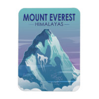 Mount Everest Himalayas Vintag