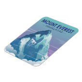 Mount Everest Himalayas Vintag Magnet (Linke Seite)