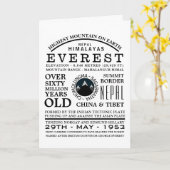 Mount Everest, Informationen zur Bergwanderung Karte (Gelbe Blume)