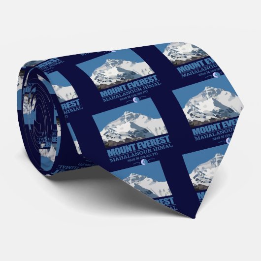 Mount Everest Krawatte (Gerollt)