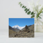 Mount Everest Postcard Postkarte (Stehend Vorderseite)