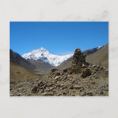 Mount Everest Postcard Postkarte (Vorderseite)