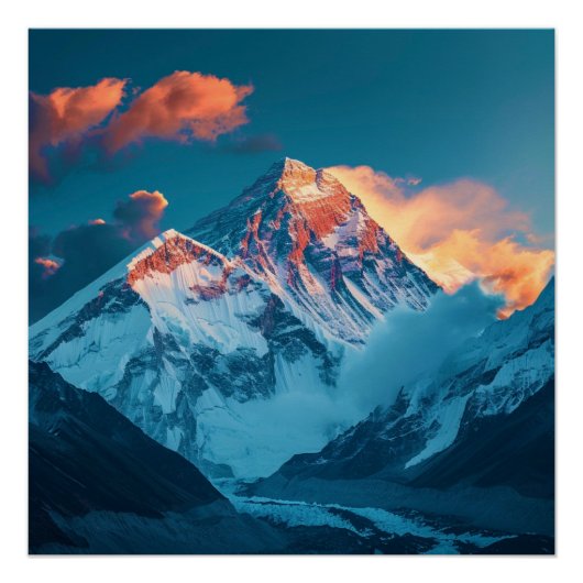 Mount Everest Poster (Vorderseite)