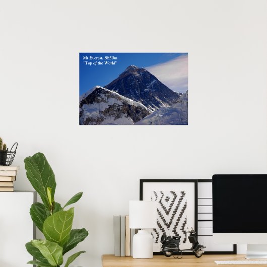 Mount Everest Poster (Heimbüro)