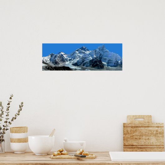 Mount Everest Poster (Küche)