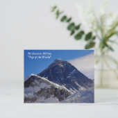 Mount Everest Postkarte (Stehend Vorderseite)