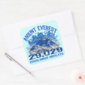Mount Everest Quadratischer Aufkleber (Umschlag)