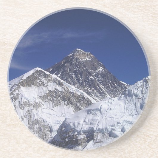 Mount Everest Sandstein Untersetzer (Vorne)