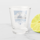 Mount Everest Schnapsglas (Rückseite)