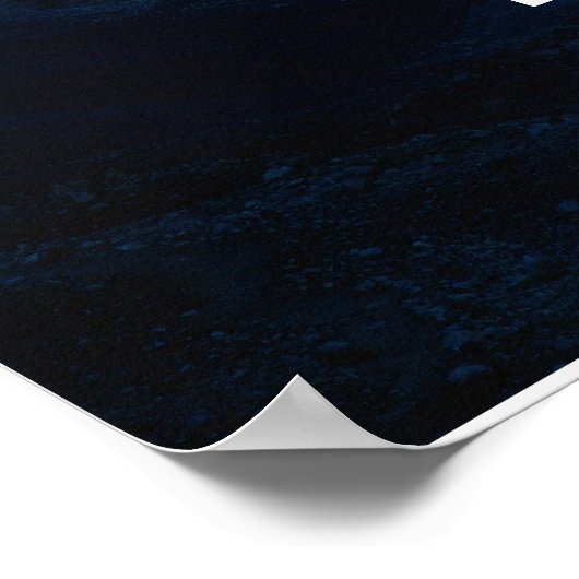 Mount Everest Sunset Poster (Ecke)