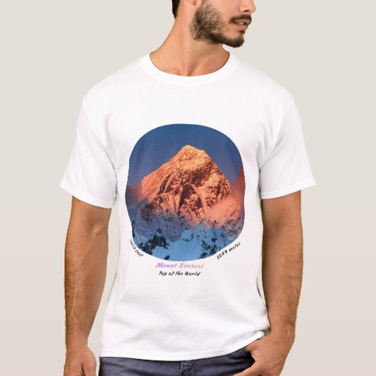 Mount Everest T-Shirt (Vorderseite)