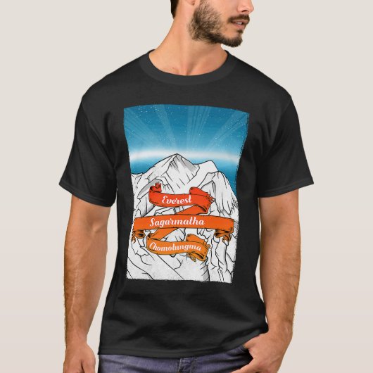 Mount Everest T-Shirt (Vorderseite)