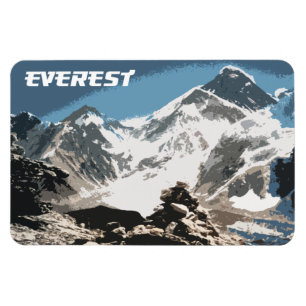 Mount Everest View, Nepal Magnet
