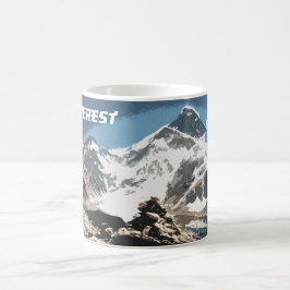 Mount Everest View, Souvenir, Nepal Kaffeetasse